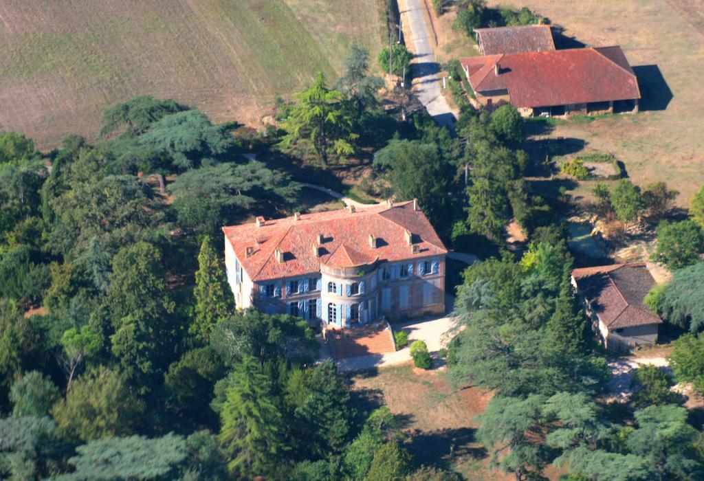 Chateau De Clermont-Saves Bed and Breakfast LʼIsle-Jourdain Exterior foto